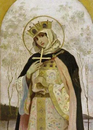 Saint Olga of Kiev, 1892 painting by Mikhail Nesterov